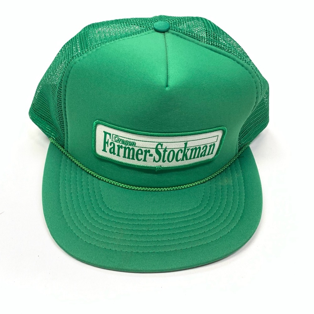 VTG 90s Oregon Farmer-Stockman Big Patch Mesh Hat